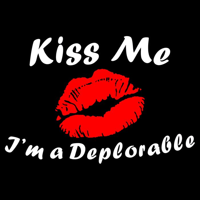 Kiss Me I'm a Deplorable Funny Eleciton 2016 Cooling Performance Crew T-Shirt