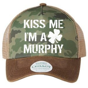 Kiss Me I'm A Murphy St. Patrick's Day Legacy Tie Dye Trucker Hat