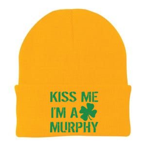 Kiss Me I'm A Murphy St. Patrick's Day Knit Cap Winter Beanie