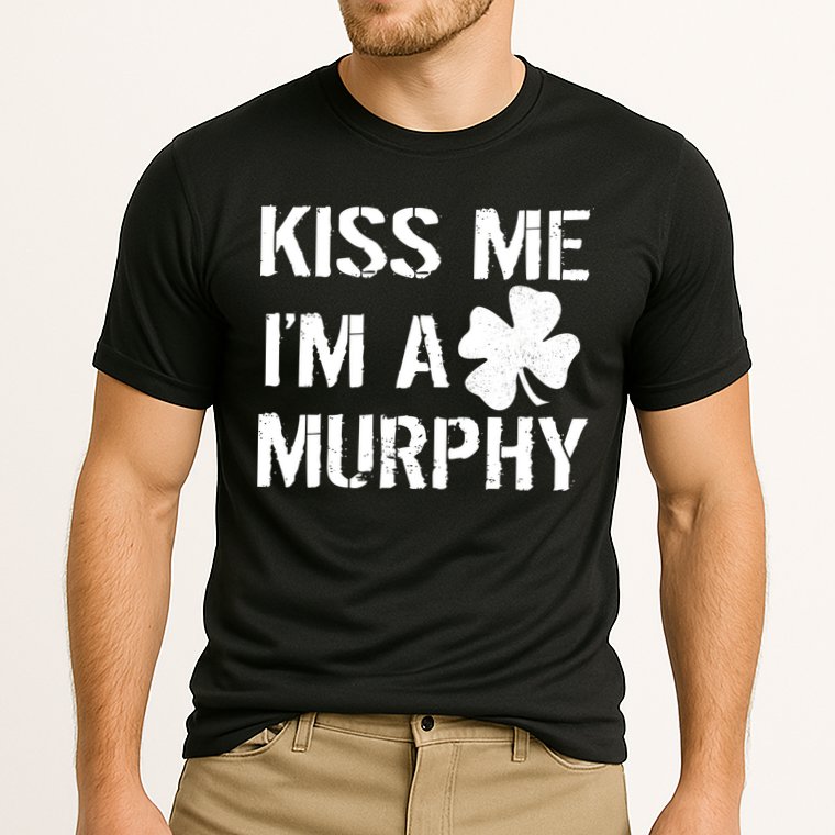 Kiss Me I'm A Murphy St. Patrick's Day Performance Shirt