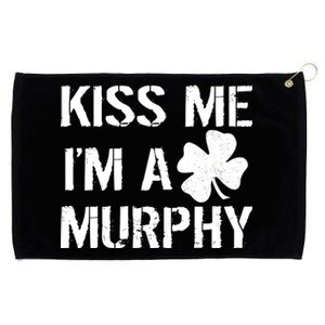 Kiss Me I'm A Murphy St. Patrick's Day Grommeted Golf Towel