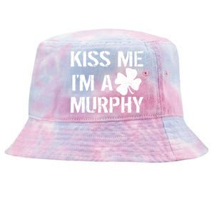 Kiss Me I'm A Murphy St. Patrick's Day Tie-Dyed Bucket Hat