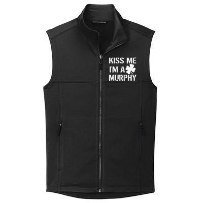 Kiss Me I'm A Murphy St. Patrick's Day Collective Smooth Fleece Vest