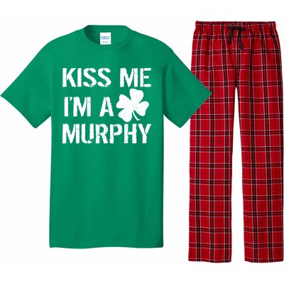 Kiss Me I'm A Murphy St. Patrick's Day Pajama Set