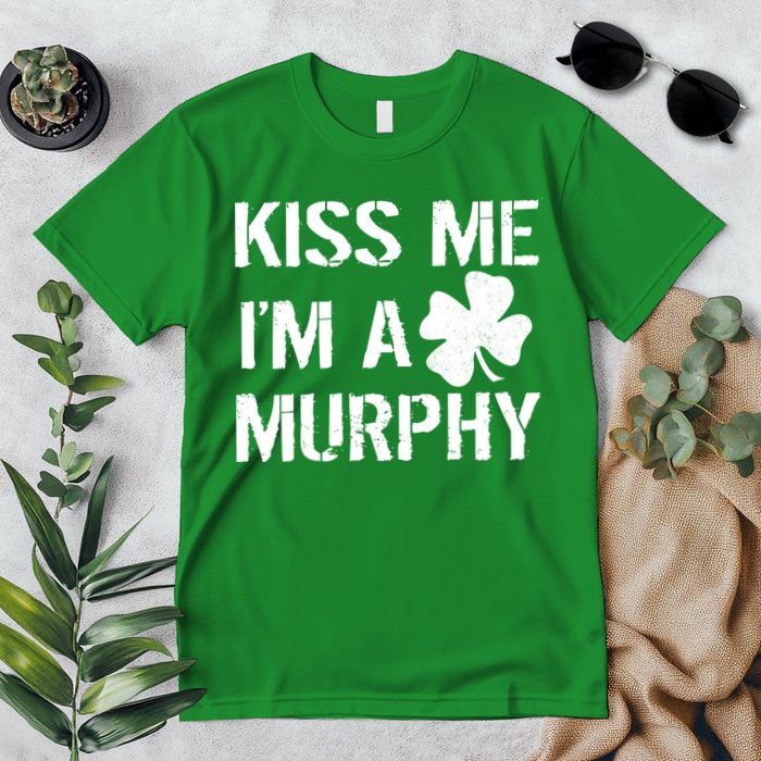 Kiss Me I'm A Murphy St. Patrick's Day Premium T-Shirt