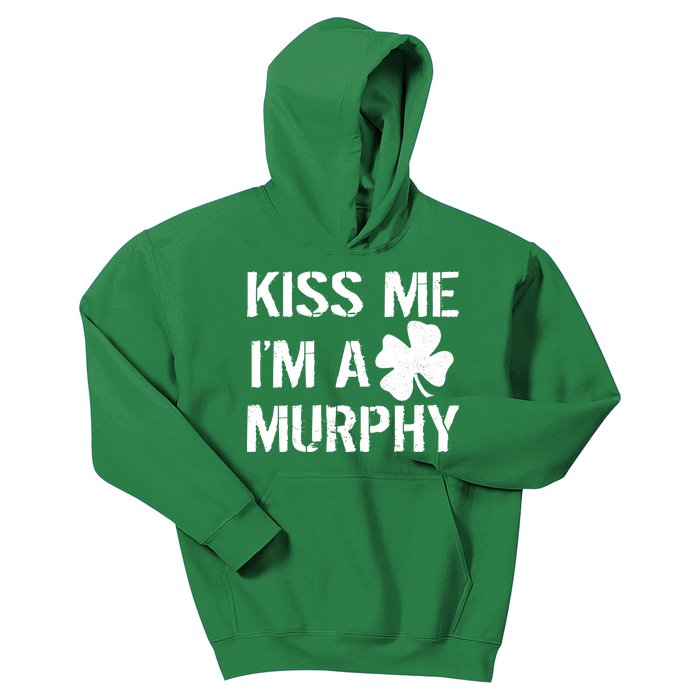 Kiss Me I'm A Murphy St. Patrick's Day Kids Hoodie