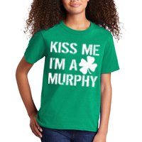 Kiss Me I'm A Murphy St. Patrick's Day Kids T-Shirt