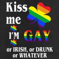 Kiss Me I'm Gay Or Irish Drunk Whatever Beanie