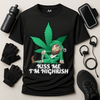 Kiss Me I'm Highrish Cooling Performance Crew T-Shirt