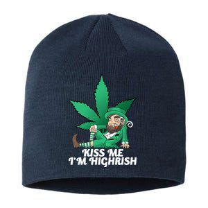 Kiss Me I'm Highrish Sustainable Beanie