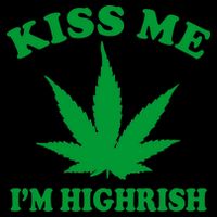 Kiss Me I'm Highrish Irish St. Patrick's Day Weed Mug