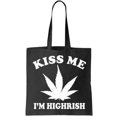Kiss Me I'm Highrish Irish St. Patrick's Day Weed Bag