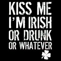 Kiss Me I'm Irish Or Drunk Whatever St Patricks Day Impact Tech Backpack