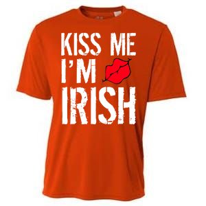 Kiss Me I'm Irish St. Patrick's Day Cooling Performance Crew T-Shirt