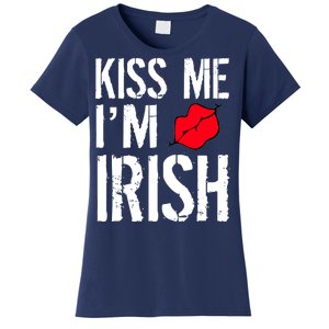 Kiss Me I'm Irish St. Patrick's Day Women's T-Shirt