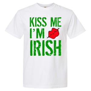 Kiss Me I'm Irish St. Patrick's Day Garment-Dyed Heavyweight T-Shirt