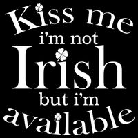Kiss me I'm Not Irish But I'm Available  Impact Tech Backpack