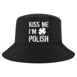 Kiss Me I'm Polish St. Patrick's Day Cool Comfort Performance Bucket Hat