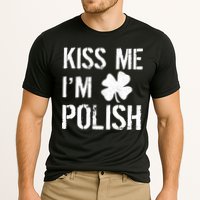 Kiss Me I'm Polish St. Patrick's Day Cooling Performance Crew T-Shirt