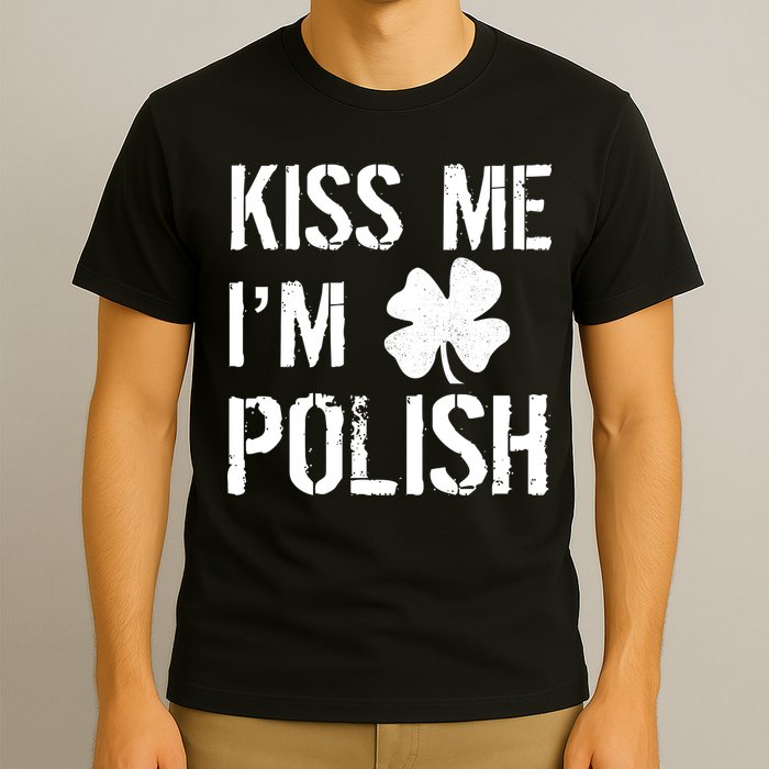 Kiss Me I'm Polish St. Patrick's Day T-Shirt