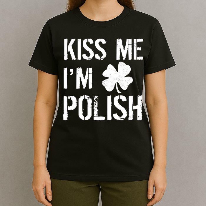 Kiss Me I'm Polish St. Patrick's Day T-Shirt