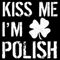 Kiss Me I'm Polish St. Patrick's Day Baby Bodysuit