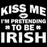 Kiss Me I'm Pretending To Be Irish Sustainable Bucket Hat