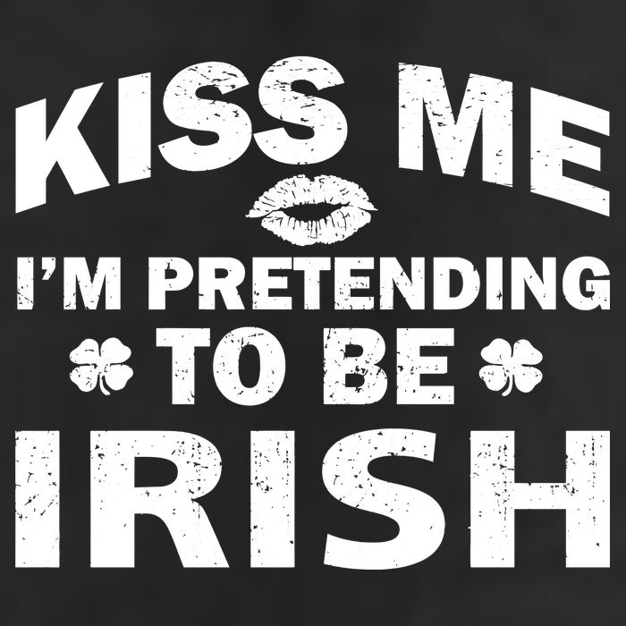 Kiss Me I'm Pretending To Be Irish Adult Drive Performance Visor