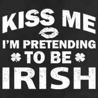 Kiss Me I'm Pretending To Be Irish Golf Towel