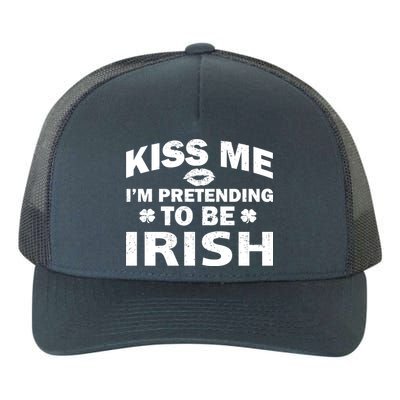 Kiss Me I'm Pretending To Be Irish Yupoong Adult 5-Panel Trucker Hat