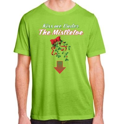 Kiss Me Under The Mistletoe Adult ChromaSoft Performance T-Shirt