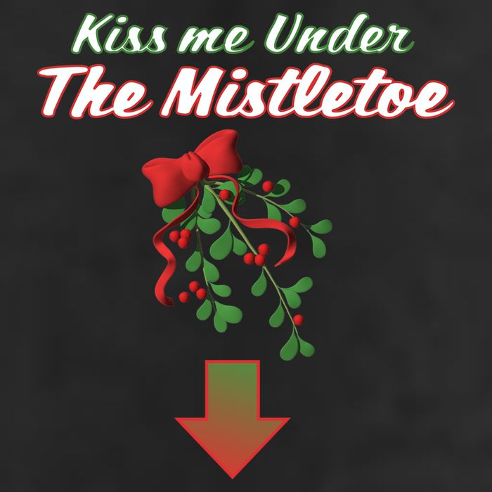 Kiss Me Under The Mistletoe 25L Jumbo Tote