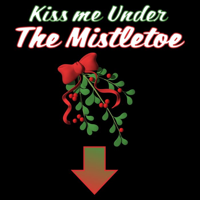Kiss Me Under The Mistletoe Wool Snapback Cap