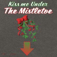 Kiss Me Under The Mistletoe Cotton Canvas Backpack