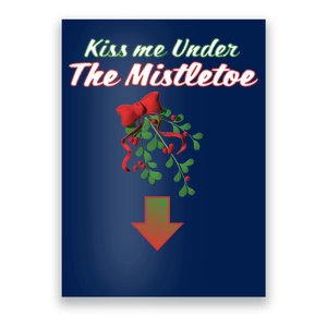 Kiss Me Under The Mistletoe Poster