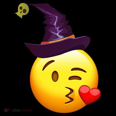 Kiss Witch Emoji T-Shirt