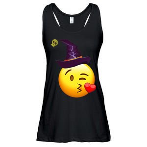 Kiss Witch Emoji Ladies Essential Flowy Tank