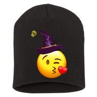 Kiss Witch Emoji Short Acrylic Beanie