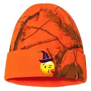 Kiss Witch Emoji Kati Licensed 12" Camo Beanie