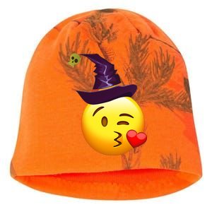 Kiss Witch Emoji Kati - Camo Knit Beanie