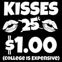 Kisses 1 Dollar College Is Expensive Cooling Performance Crew T-Shirt
