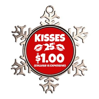 Kisses 1 Dollar College Is Expensive Metallic Star Ornament