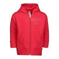 Kisses 20 Cents Toddler Zip Fleece Hoodie