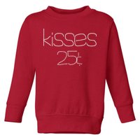 Kisses 20 Cents Toddler Sweatshirt