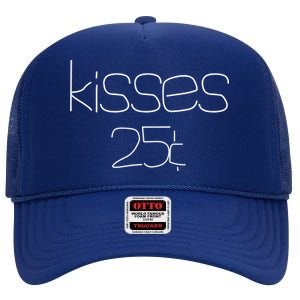 Kisses 20 Cents High Crown Mesh Back Trucker Hat