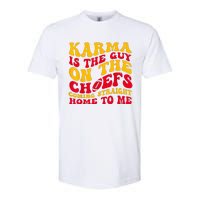 Karma Is the Guy on the Chief TRENDY  Softstyle CVC T-Shirt