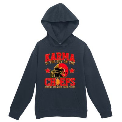 Karma Is the Guy on the Chief TRENDY  Urban Pullover Hoodie