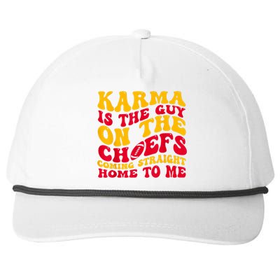 Karma Is The Guy On The Chief Trendy Snapback Five-Panel Rope Hat