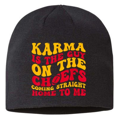 Karma Is The Guy On The Chief Trendy Sustainable Beanie