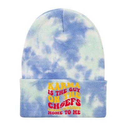 Karma Is The Guy On The Chief Trendy Tie Dye 12in Knit Beanie